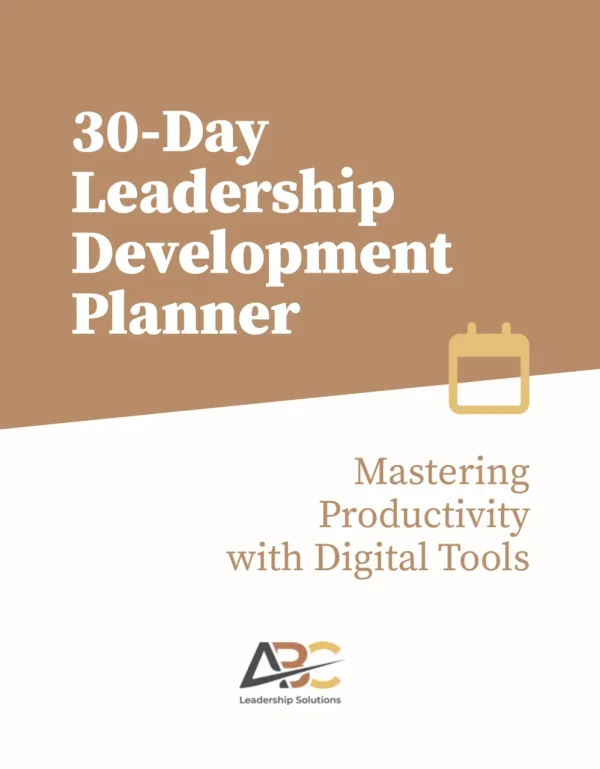 leadership development planner