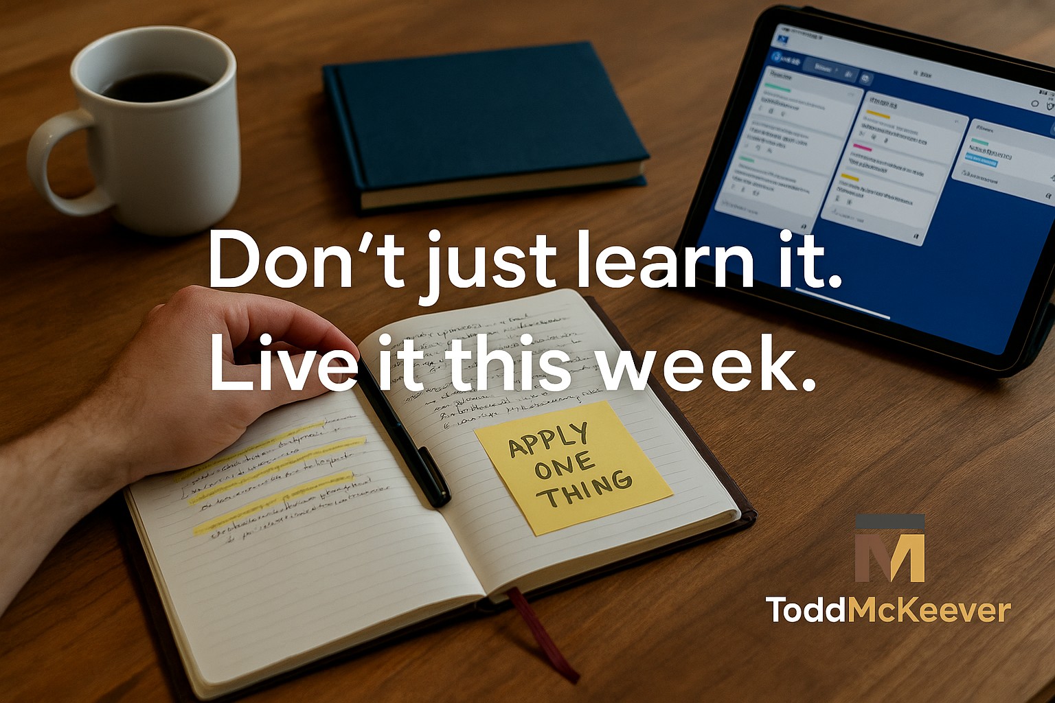 Lean Learning into Lasting Leadership